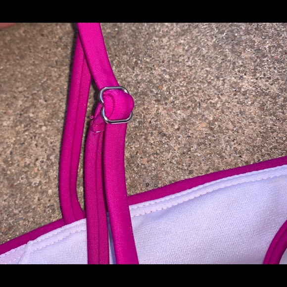 New GB Color Block Bandeau Bikini Top S - Picture 5 of 7